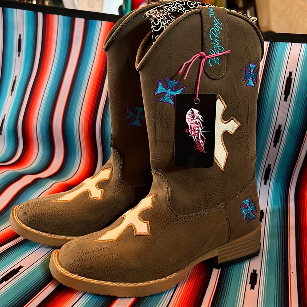 Blazin Roxy kids cowgirl  boots